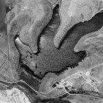 Aerial view of the lake in 1937